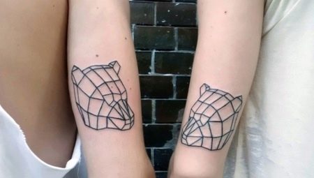 Geometry tattoos for girls