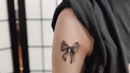 Bow tattoo
