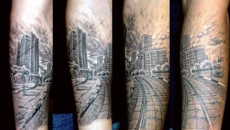 Road tattoo