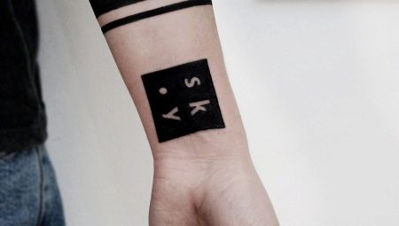 Square tattoo