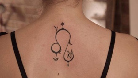 Tattoo in the form of the zodiac sign Leo: sketches and meaning