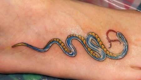 Snake tattoo for girls