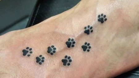 Paw tattoos