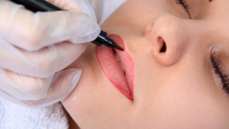 Lip care after permanent makeup