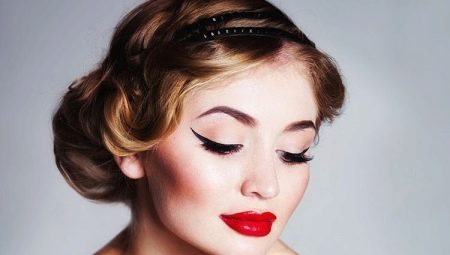 Retro makeup options