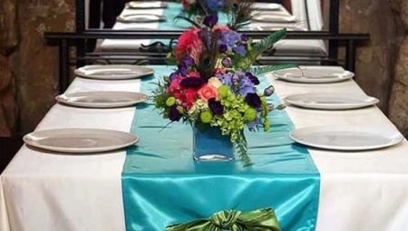 All about tablecloths on the table
