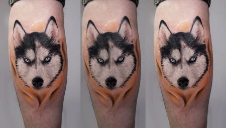 All about husky tattoo