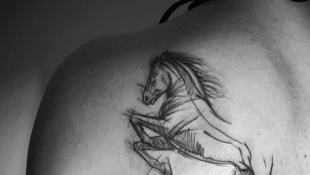 All about horse tattoos