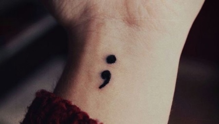 All About Semicolon Tattoo