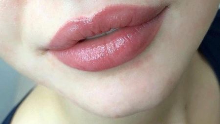 All about lip tattoo in nude shades