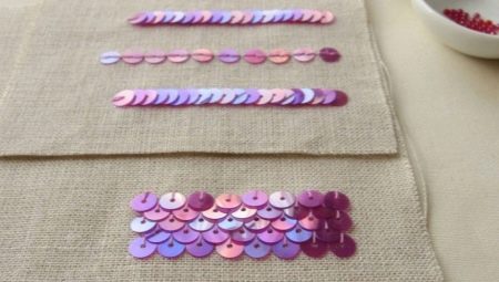 How to sew on sequins?