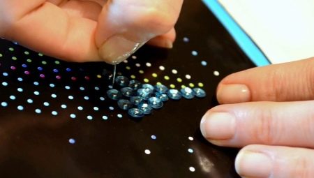 Sequin paintings