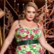 Summer evening dress for full