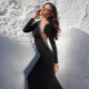 Long Sleeve Floor Length Evening Dresses