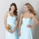 Blue dress - create a spectacular bright or delicate look