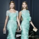 Mint dress: a touch of freshness in the image