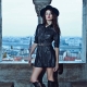 Leather dress - a spectacular look with notes of insolence and rebelliousness