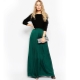 Floor-length skirt - elegance with a touch of solemnity