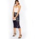 Lace pencil skirt