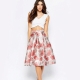 Fluffy midi skirt - the magic of charm