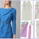 Popular dress patterns and a description of the modeling process