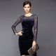 Do-it-yourself patterns and sewing of a sheath dress