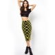 Midi length pencil skirt