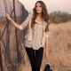 Beige leather jackets