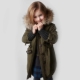 Children's parkas for girls