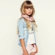 Denim jackets for girls - children's fashion this year