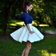 How to sew skirts sun and half sun with folds, what to wear with them?