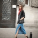 What can I wear with a leather jacket?