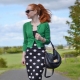 Polka dot skirts