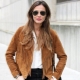 Suede women's jacket