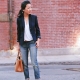 Competently combine jackets with jeans