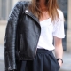 Leather jacket