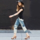 DIY jeans patches