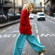 Pajama-style trousers