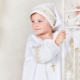 Christening shirt for girls