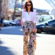 Straight trousers