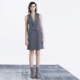 Long sleeveless jacket