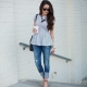 Peplum sweater