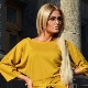 Batwing sleeve sweatshirt