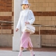 What can I wear with a white sweater?