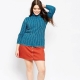 Women's plus size turtlenecks