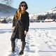 Demi-season coat for women after 50 years