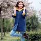 Boiled wool coat