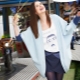 Batwing sleeve coat