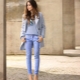 What can I wear with a blue coat?