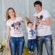 Family T-shirts with inscriptions